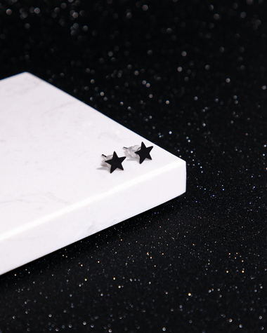 Star Stud Silicone Earrings