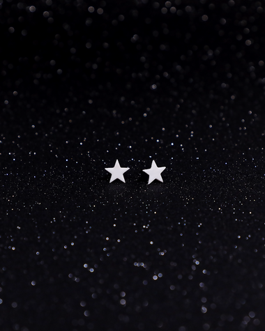 Star Stud Silicone Earrings